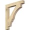 Ekena Millwork Balboa Block Rough Sawn Bracket, Douglas Fir, 4"W x 30"D x 34"H BKT04X30X34BOA05RDF - alternate 1